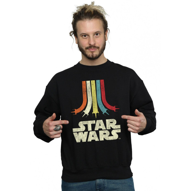 Li-cense Star wars heren regenboog sweatshirt UTBI1950_black large