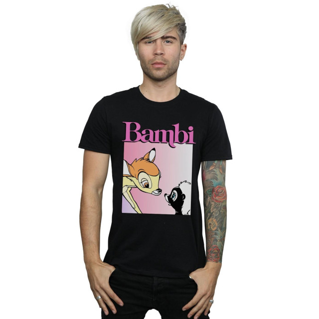 Li-cense Disney heren bambi leuk je te ontmoeten t-shirt UTBI19189_black large