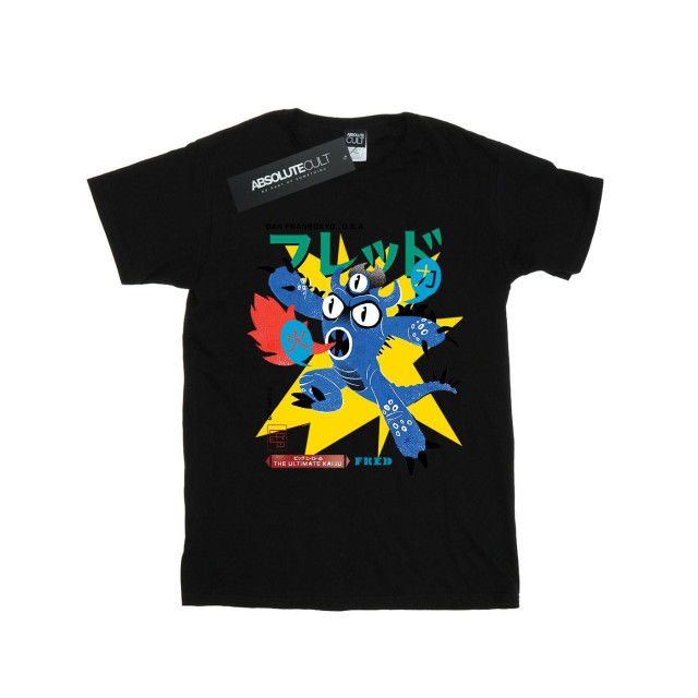 Li-cense Disney heren big hero 6 fred ultimate kaiju t-shirt UTBI18604_black large
