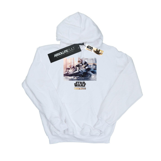 Li-cense Star wars heren the mandalorian scout troopers hoodie UTBI18611_white large