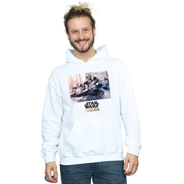 Li-cense Star wars heren the mandalorian scout troopers hoodie UTBI18611_white large