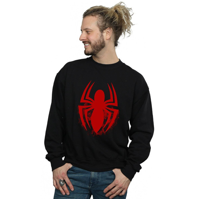 Li-cense Spider-man heren embleem logo sweatshirt UTBI1861_black large