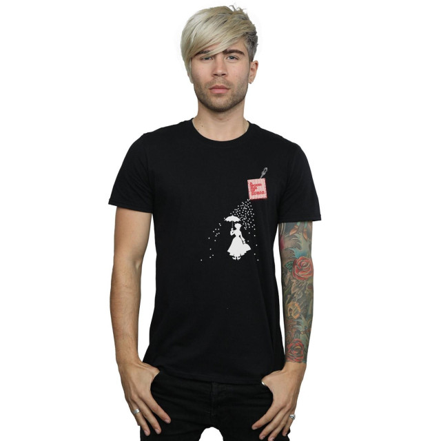 Li-cense Disney heren mary poppins lepeltje suiker t-shirt UTBI18648_black large