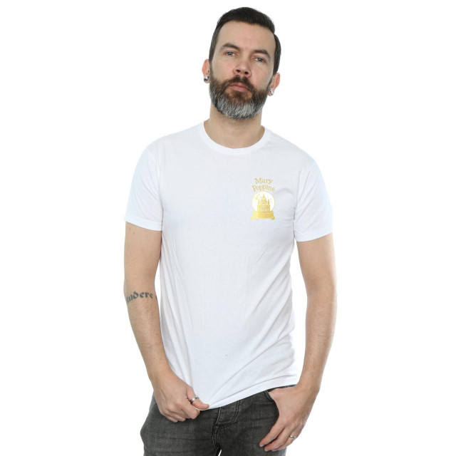 Li-cense Disney heren mary poppins sneeuwbal borst t-shirt UTBI18647_white large