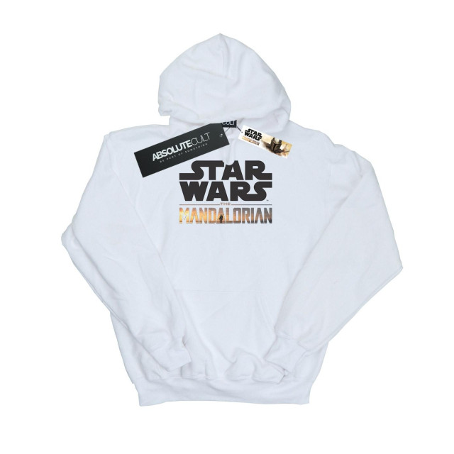 Li-cense Star wars heren the mandalorian logo hoodie UTBI18703_white large