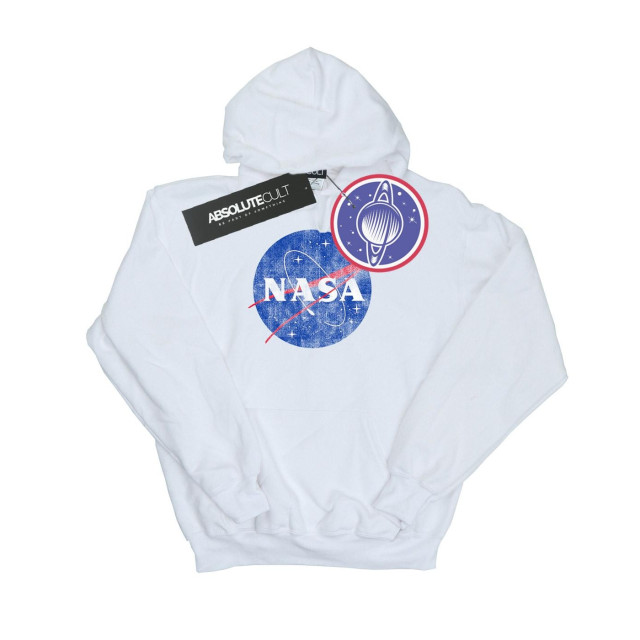 Li-cense Nasa heren insignia logo hoodie UTBI1867_white large