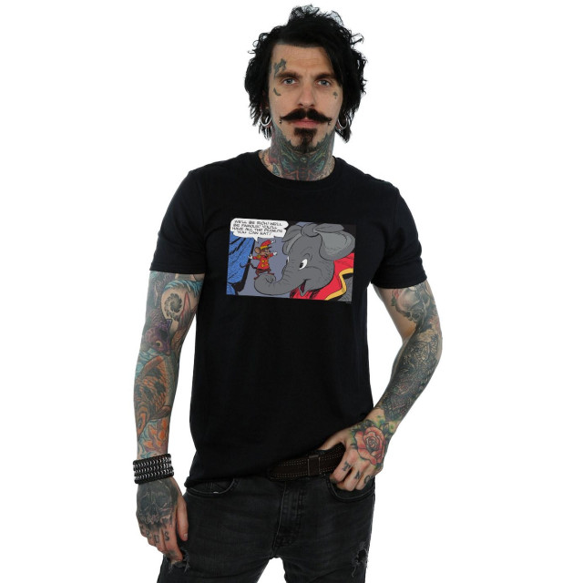 Li-cense Disney heren dumbo rijk en beroemd t-shirt UTBI18693_black large
