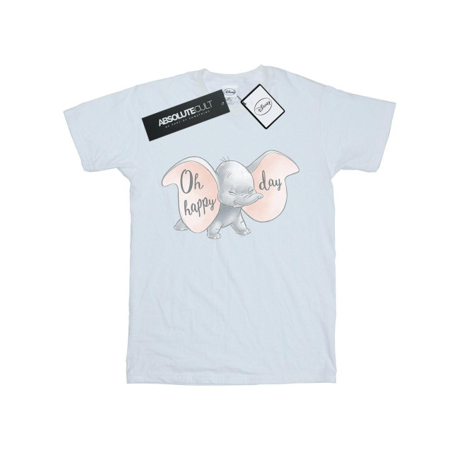 Li-cense Disney heren dumbo happy day t-shirt UTBI18740_white large