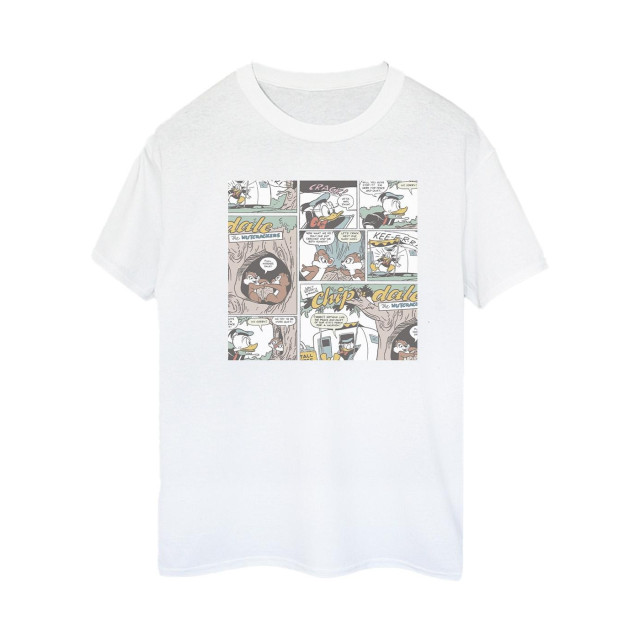 Li-cense Disney dames chip ´n dale comic katoenen vriendje t-shirt UTBI18741_white large