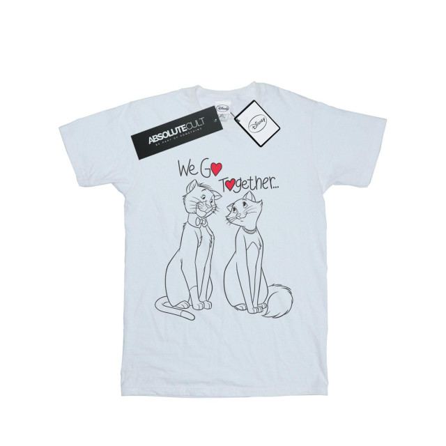 Li-cense Disney heren aristokatten we gaan samen t-shirt UTBI18811_white large