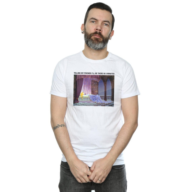 Li-cense Disney heren doornroosje i´ll be there in 5 t-shirt UTBI18950_white large