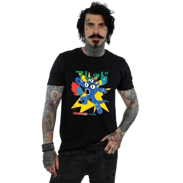 Li-cense Disney heren big hero 6 fred ultimate kaiju t-shirt UTBI18604_black large