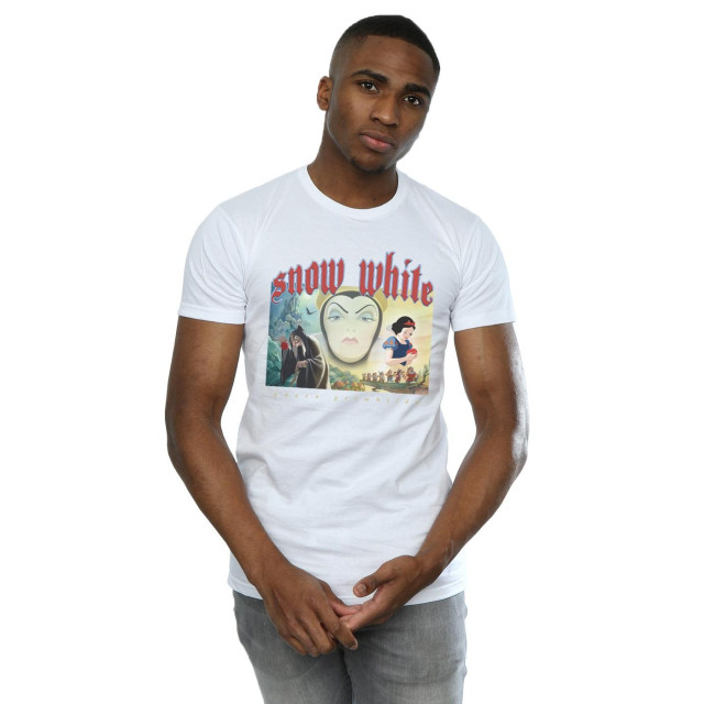 Li-cense Disney heren sneeuwje en koningin grimhilde t-shirt UTBI18996_white large