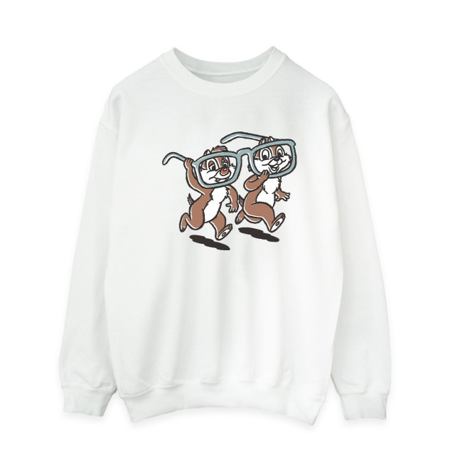 Li-cense Disney heren chip ´n dale bril sweatshirt UTBI19005_white large