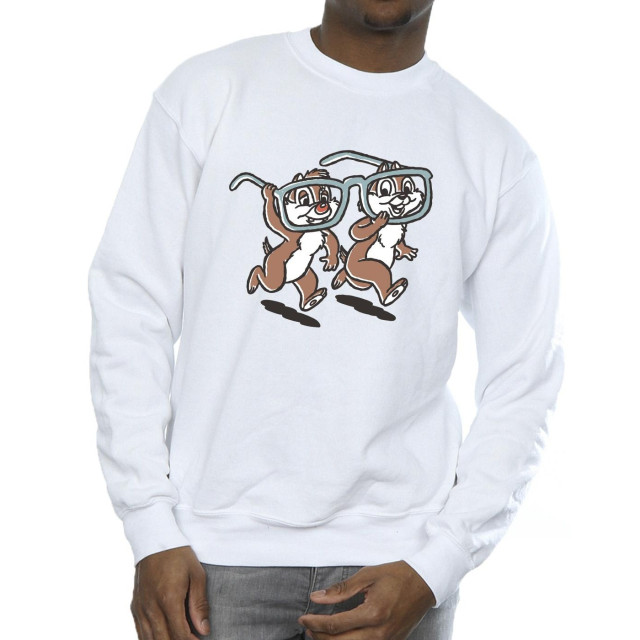 Li-cense Disney heren chip ´n dale bril sweatshirt UTBI19005_white large