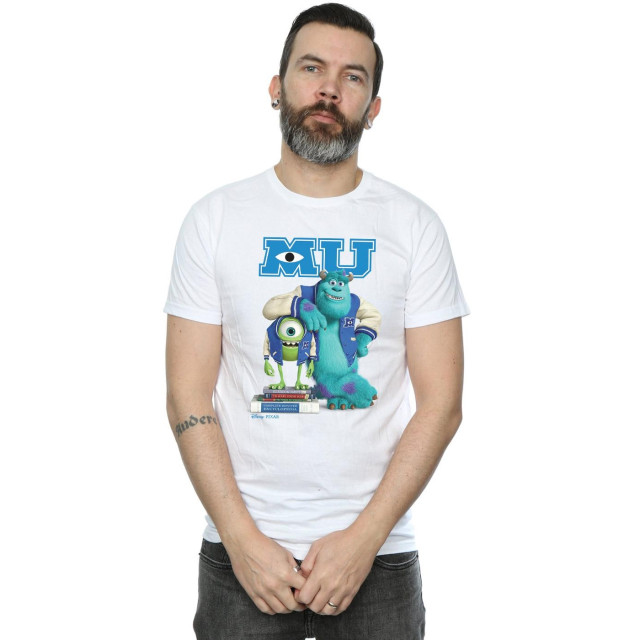 Li-cense Disney heren monsters university poster t-shirt UTBI19019_white large