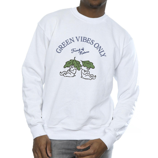 Li-cense Disney heren chip ´n dale green vibes only sweatshirt UTBI19007_white large