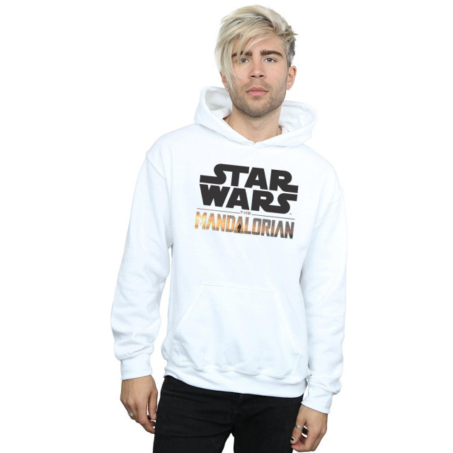Li-cense Star wars heren the mandalorian logo hoodie UTBI18703_white large