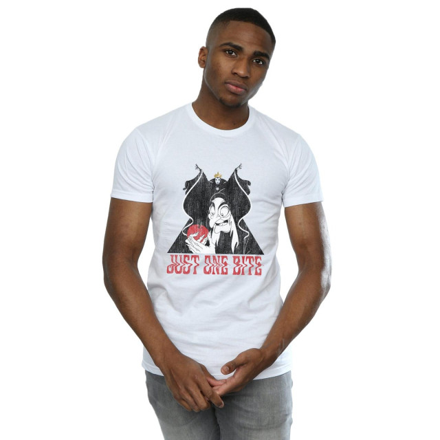 Li-cense Disney heren sneeuwje just one bite t-shirt UTBI18786_white large