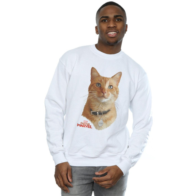 Li-cense Marvel heren captain goose photo sweatshirt UTBI18890_white large