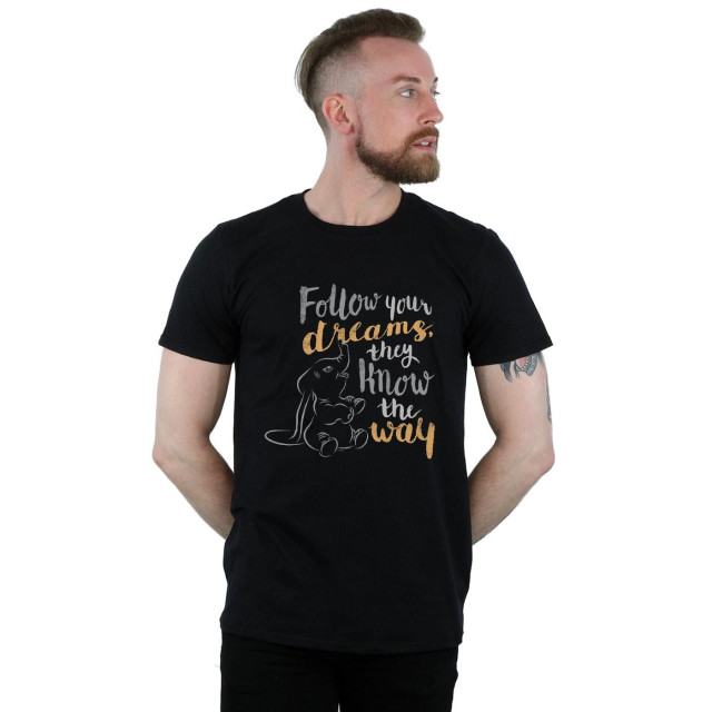 Li-cense Disney heren dumbo volg je droom t-shirt UTBI18717_black large