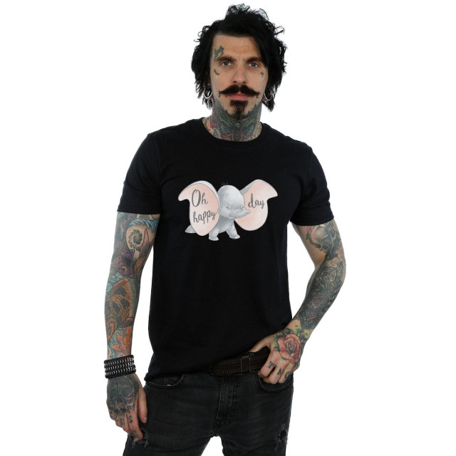 Li-cense Disney heren dumbo happy day t-shirt UTBI18740_black large