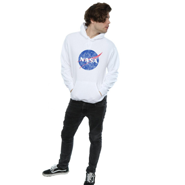 Li-cense Nasa heren insignia logo hoodie UTBI1867_white large