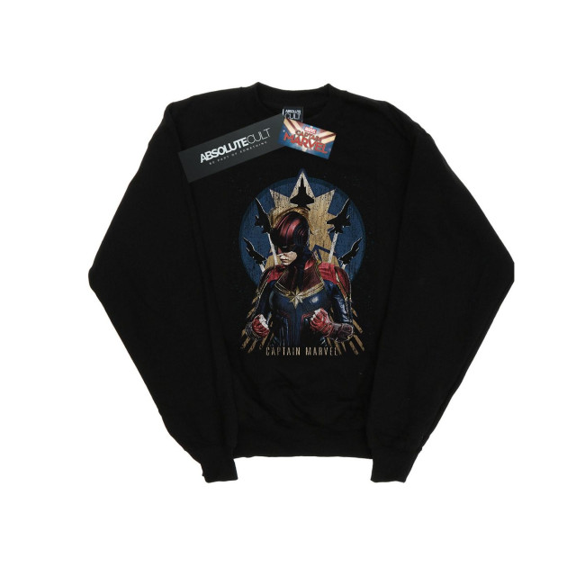 Li-cense Marvel heren captain jet burst sweatshirt UTBI18772_black large