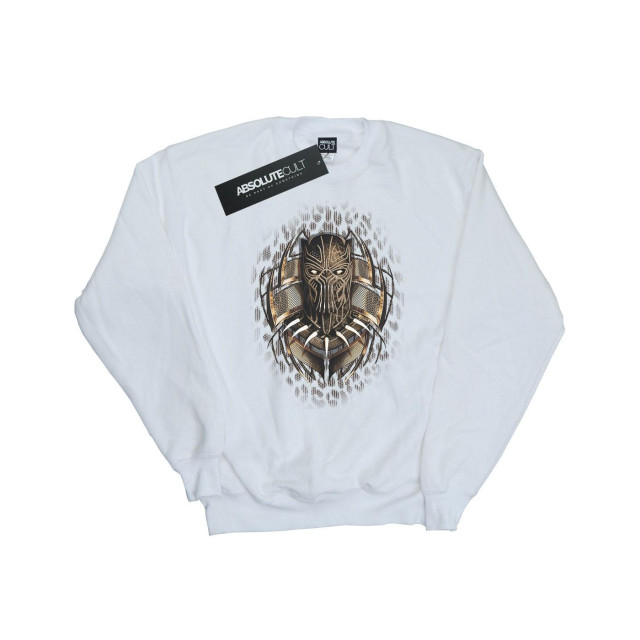 Li-cense Marvel dames black panther gold killmonger sweatshirt UTBI10152_white large