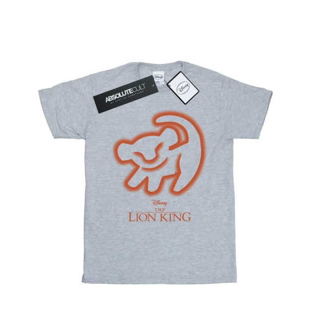 Li-cense Disney heren the lion king grottekening t-shirt UTBI18972_sportsgrey large