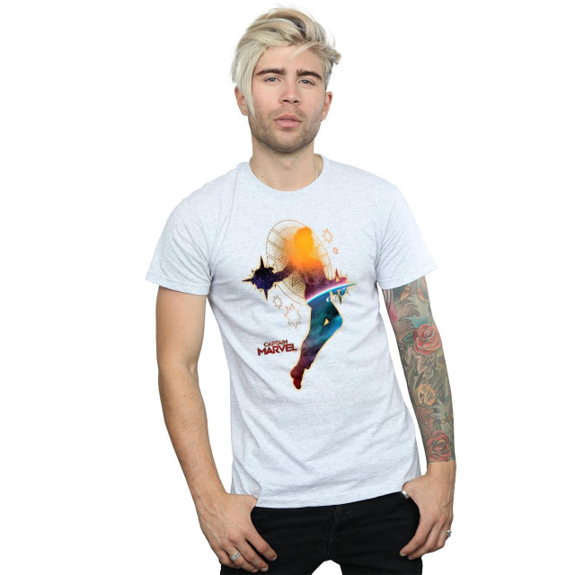 Li-cense Marvel heren captain nebula flight t-shirt UTBI20317_sportsgrey large