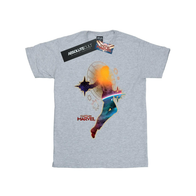 Li-cense Marvel heren captain nebula flight t-shirt UTBI20317_sportsgrey large