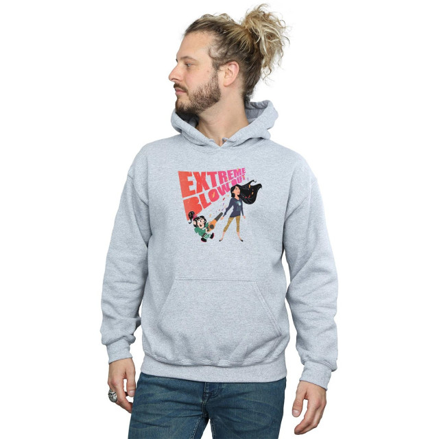 Li-cense Disney heren wreck it ralph pocahontas en vanellope hoodie UTBI20232_sportsgrey large