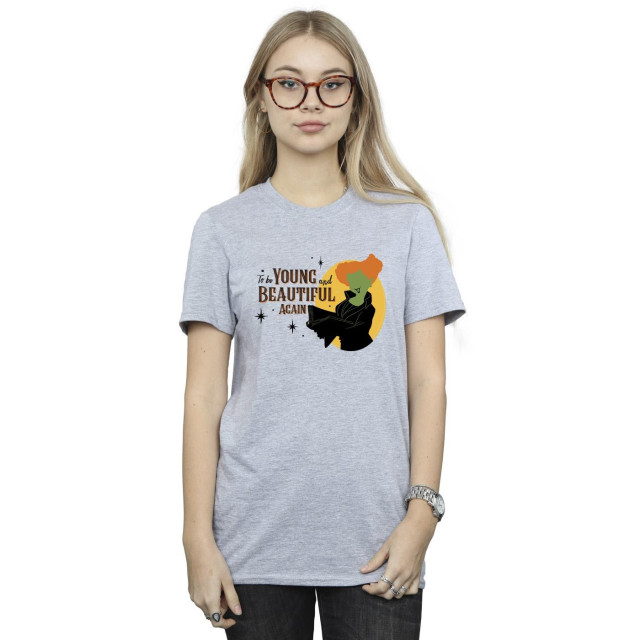 Li-cense Disney dames hocus pocus to be winifred katoenen vriendje t-shirt UTBI20227_sportsgrey large