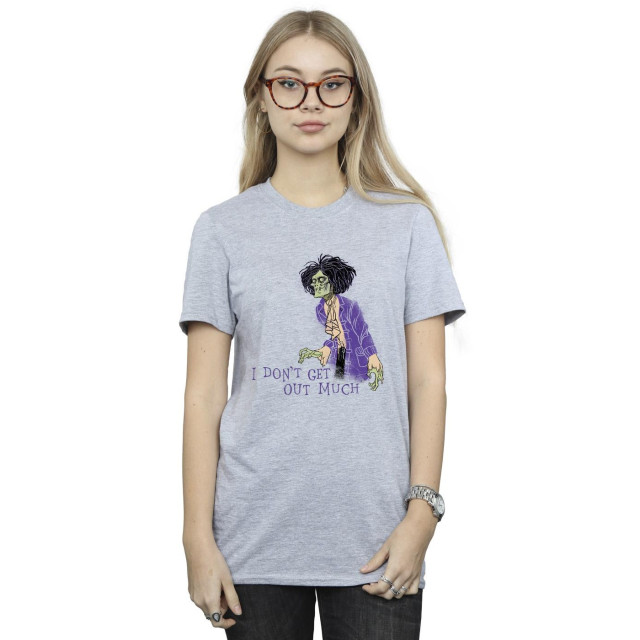 Li-cense Disney dames hocus pocus kom niet veel buiten katoenen vriendje t-shirt UTBI20186_sportsgrey large