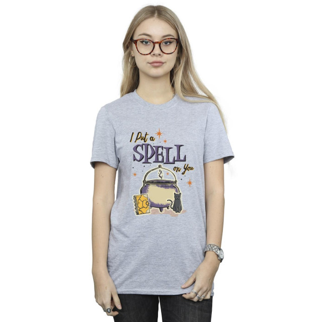 Li-cense Disney dames hocus pocus spell on you katoenen vriend t-shirt UTBI20148_sportsgrey large