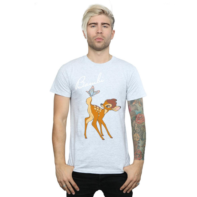 Li-cense Disney heren bambi vlinderstaart t-shirt UTBI20146_sportsgrey large