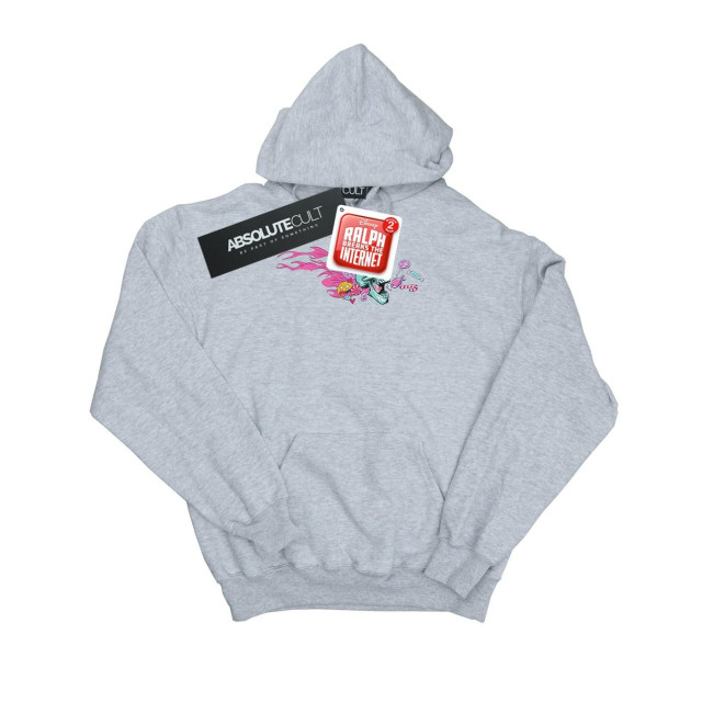 Li-cense Disney heren wreck it ralph candy schedel hoodie UTBI20209_sportsgrey large