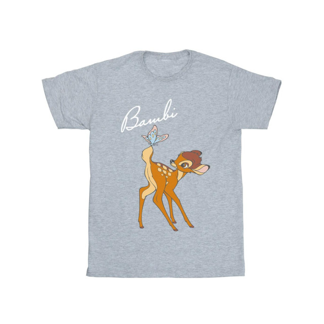 Li-cense Disney heren bambi vlinderstaart t-shirt UTBI20146_sportsgrey large