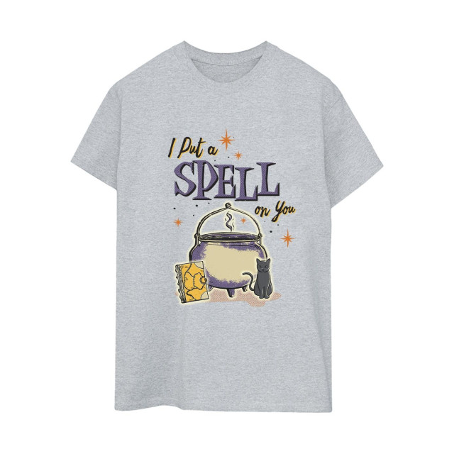 Li-cense Disney dames hocus pocus spell on you katoenen vriend t-shirt UTBI20148_sportsgrey large