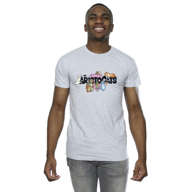 Li-cense Disney heren the aristocats muziek logo t-shirt UTBI20099_sportsgrey large
