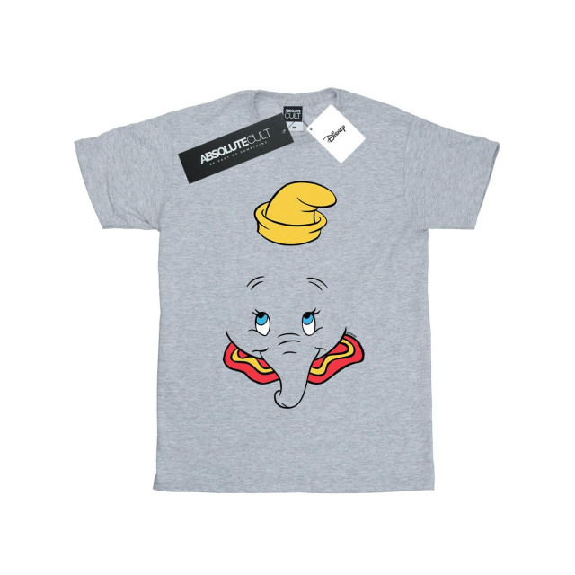 Li-cense Disney heren dumbo gezicht t-shirt UTBI20097_sportsgrey large