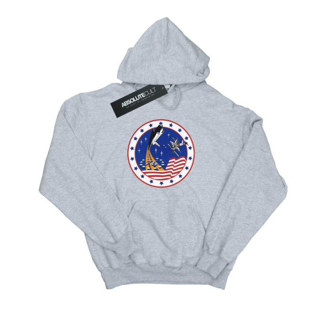 Li-cense Nasa heren classic rocket 76 hoodie UTBI20008_sportsgrey large