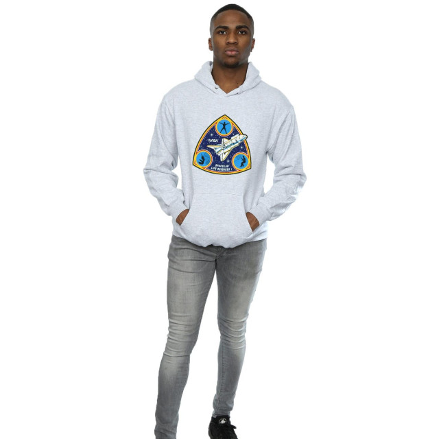 Li-cense Nasa heren klassieke spacelab life science hoodie UTBI19985_sportsgrey large