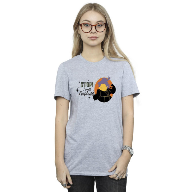 Li-cense Disney dames hocus pocus stop mary katoenen vriendje t-shirt UTBI20228_sportsgrey large