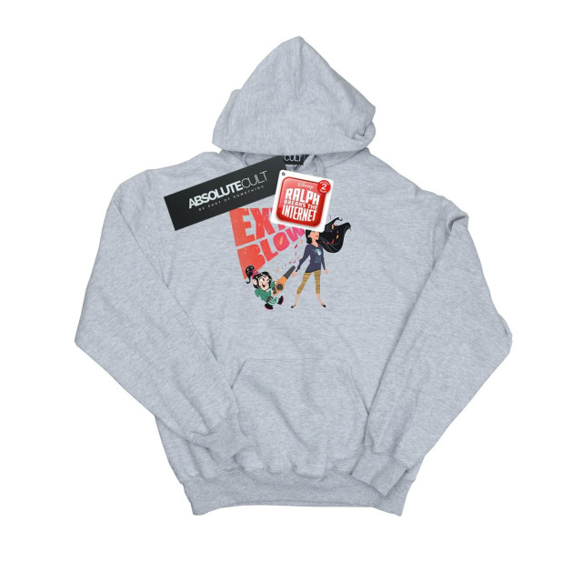 Li-cense Disney heren wreck it ralph pocahontas en vanellope hoodie UTBI20232_sportsgrey large