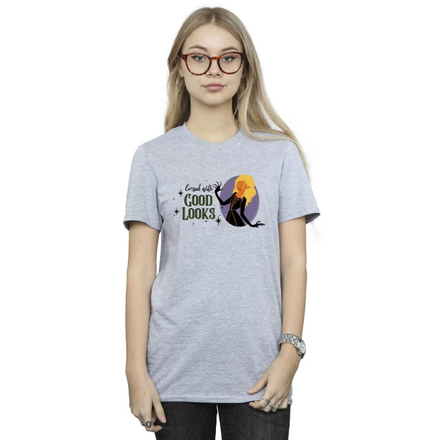 Li-cense Disney dames hocus pocus vervloekt sarah katoenen vriendje t-shirt UTBI20203_sportsgrey large