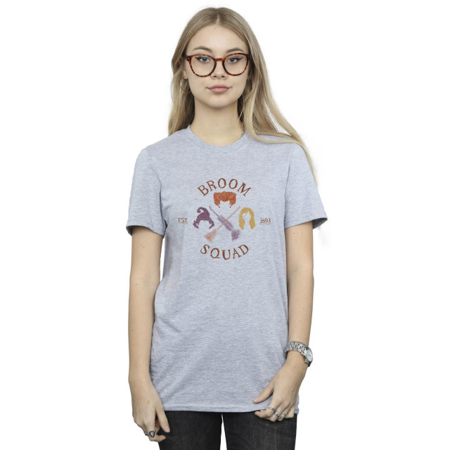 Li-cense Disney dames hocus pocus bezem squad 93 katoenen vriendje t-shirt UTBI20167_sportsgrey large
