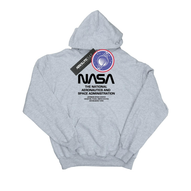 Li-cense Nasa heren worm blurb hoodie UTBI20057_sportsgrey large