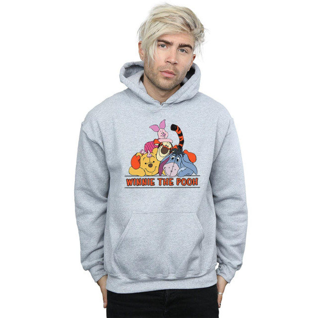 Li-cense Disney heren winnie de poeh groep hoodie UTBI20153_sportsgrey large
